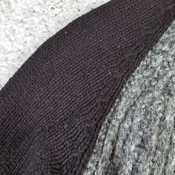 Smartwool Chup Cardigan Womens XS Gray Black Open Front Pockets Sweater - Picture 4 of 14